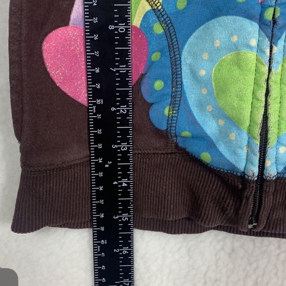 Horseland Jerry Leigh Girls Medium brown zip up vtg *ISSUES READ DESCRIPTION* - Picture 8 of 12